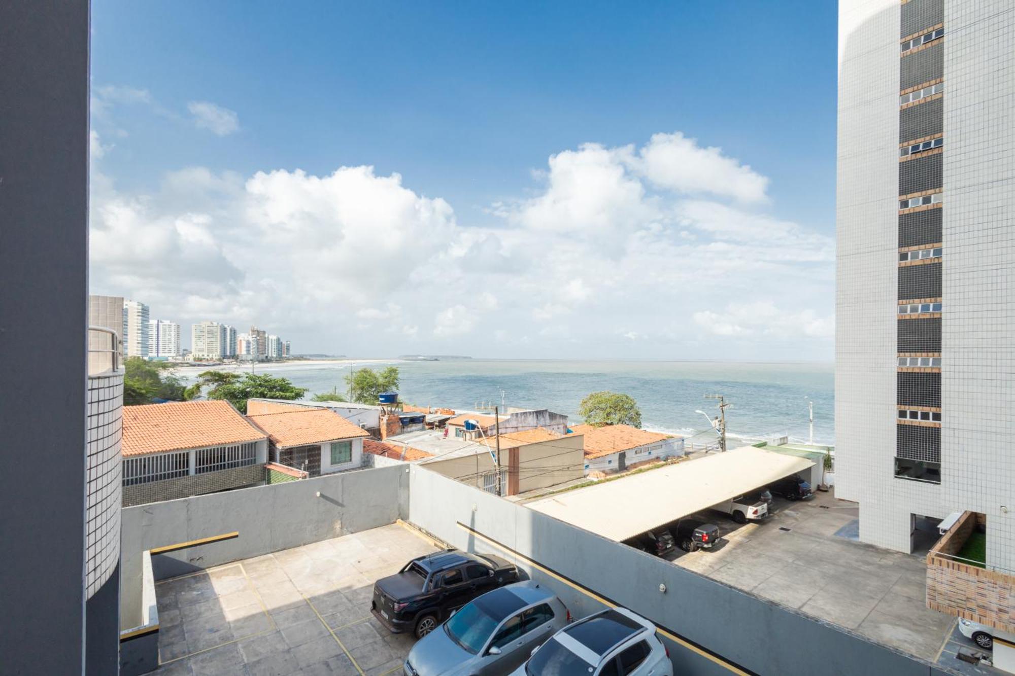 Vista Mar E Lagoa - Cozinha E Frigobar - Apartamento Flat Proximo A Praia São Luís Exteriér fotografie