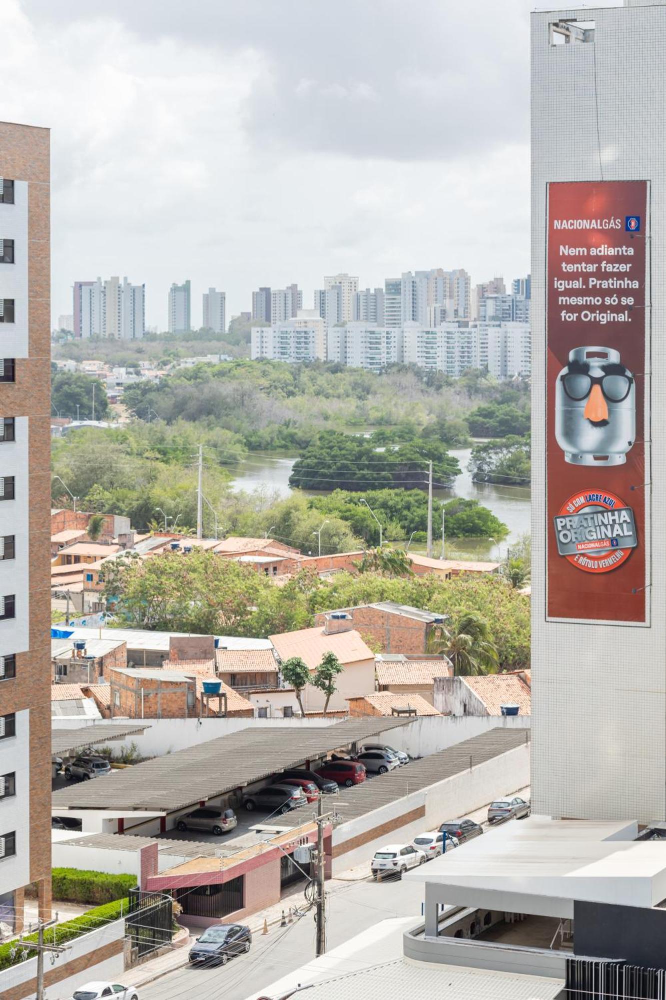 Vista Mar E Lagoa - Cozinha E Frigobar - Apartamento Flat Proximo A Praia São Luís Exteriér fotografie