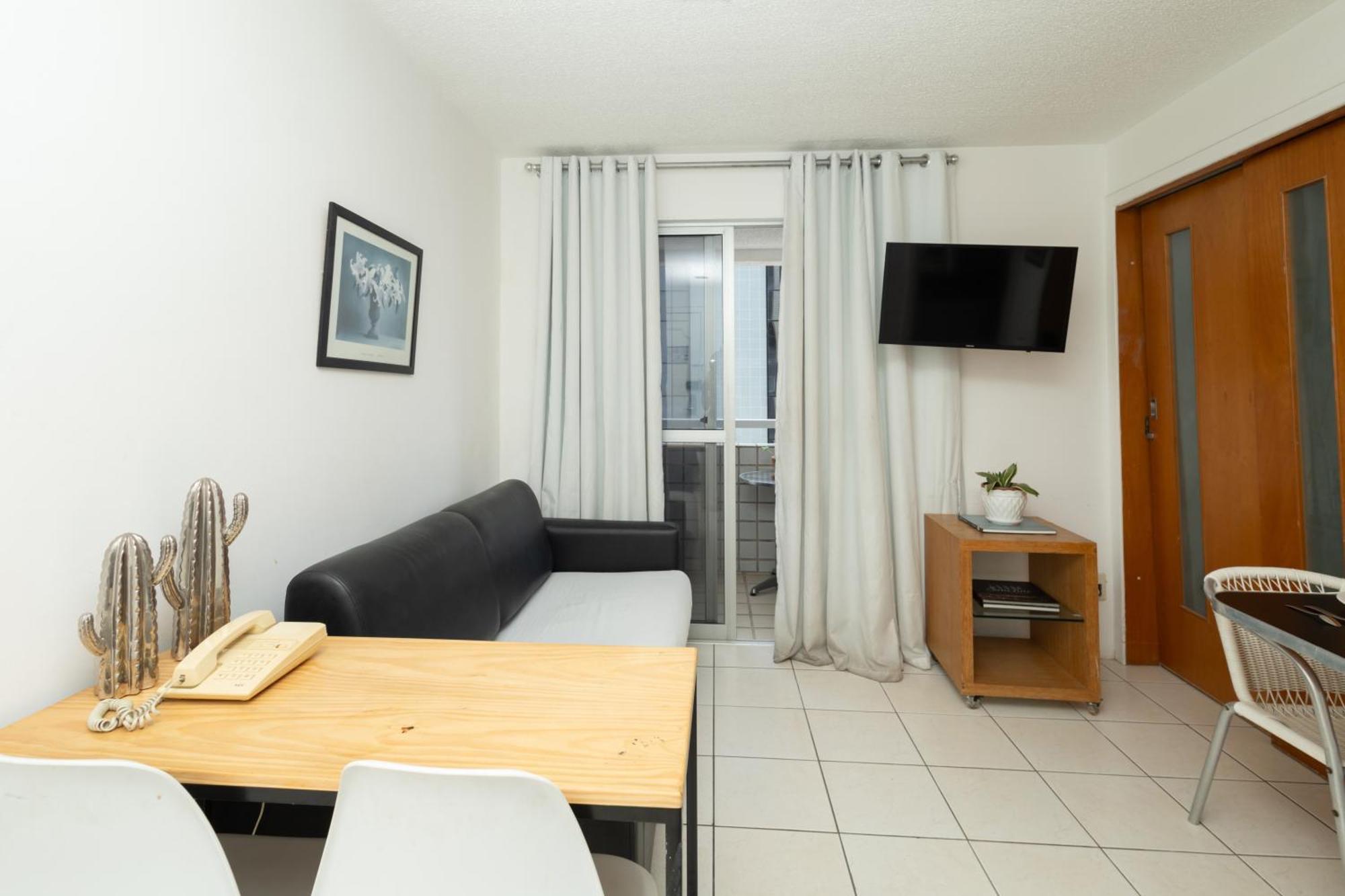 Vista Mar E Lagoa - Cozinha E Frigobar - Apartamento Flat Proximo A Praia São Luís Exteriér fotografie